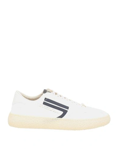 Shop Puraai Man Sneakers White Size 9 Soft Leather