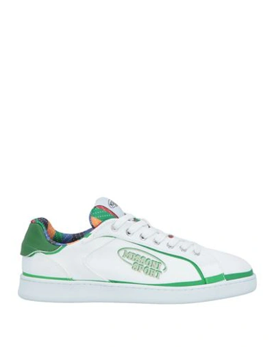Missoni Woman Sneakers White Size 8 Textile Fibers In White