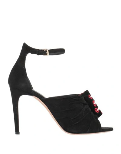 Shop Jean-michel Cazabat Woman Sandals Black Size 8 Leather