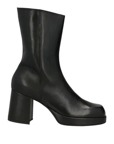 Shop J-ero' Woman Ankle Boots Black Size 6 Leather