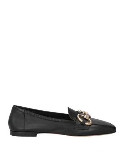 Shop Vsl Woman Loafers Black Size 6 Leather