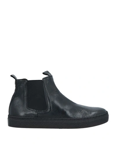 Shop Pawelk's Man Ankle Boots Black Size 12 Leather