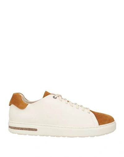 Shop Birkenstock Woman Sneakers Ivory Size 5 Leather In White