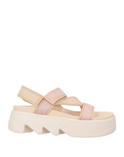 Shop Le Silla Woman Sandals Light Pink Size 7 Rubber