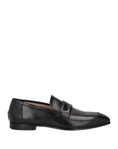 Shop Mich E Simon Mich Simon Man Loafers Black Size 8 Leather