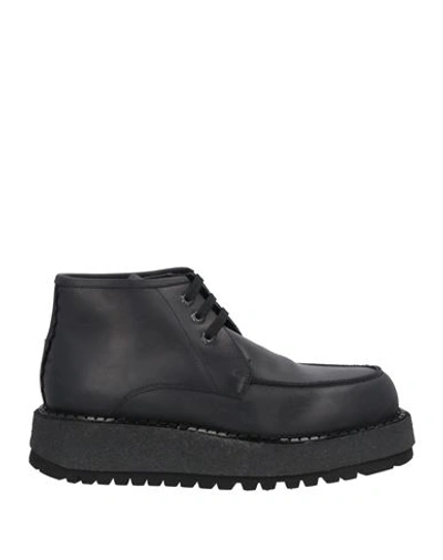 Shop The Antipode Man Ankle Boots Black Size 9 Leather