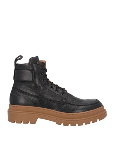 Shop Fabi Man Ankle Boots Black Size 9 Calfskin