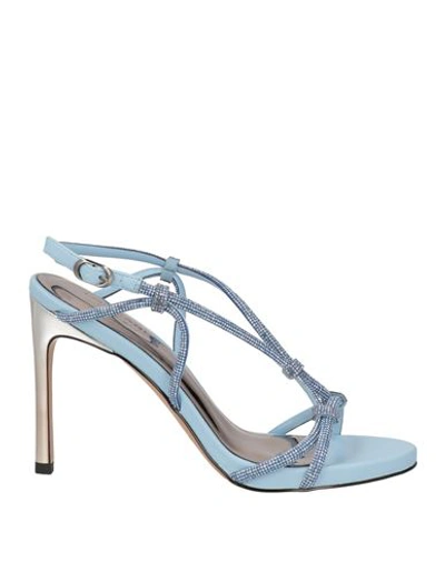 Shop Tosca Blu Woman Sandals Pastel Blue Size 5 Textile Fibers