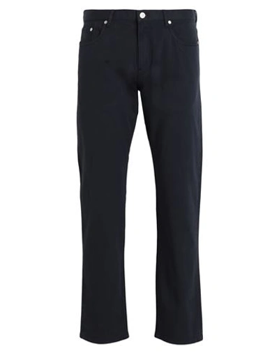 Shop Ps By Paul Smith Ps Paul Smith Man Pants Navy Blue Size 33 Cotton, Elastane