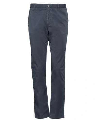 Shop Ps By Paul Smith Ps Paul Smith Man Pants Navy Blue Size 34 Cotton, Elastane