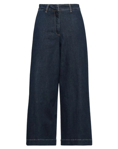 Shop L'autre Chose L' Autre Chose Woman Jeans Blue Size 28 Cotton, Elastane