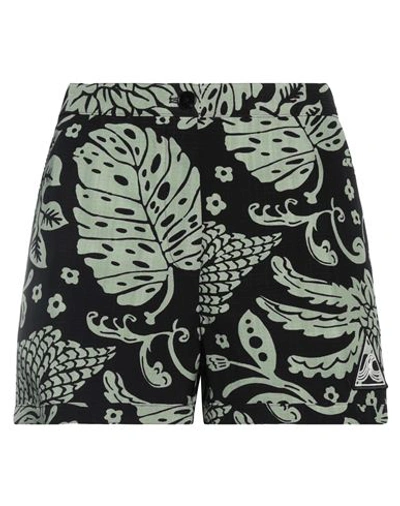 Shop Jil Sander Woman Shorts & Bermuda Shorts Military Green Size 6 Viscose