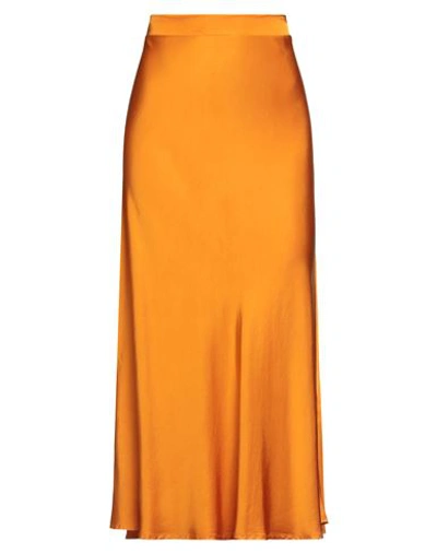 Shop Brand Unique Woman Maxi Skirt Mandarin Size 3 Viscose