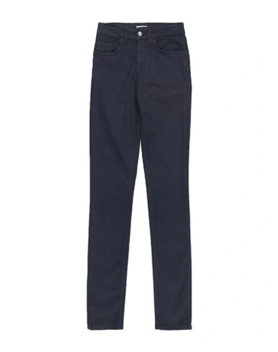 Rebel Queen By Liu •jo Woman Pants Midnight Blue Size 24 Cotton, Polyester, Elastane In Blue
