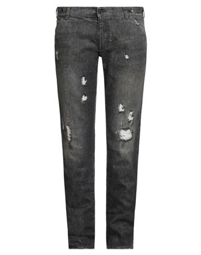 Shop Dolce & Gabbana Man Jeans Black Size 40 Cotton
