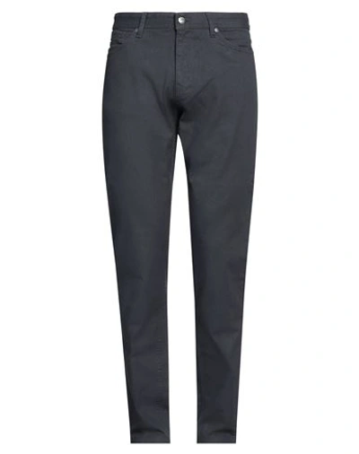 Shop Dolce & Gabbana Harmont & Blaine Man Jeans Lead Size 32 Cotton, Elastane In Grey