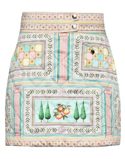Shop Casablanca Woman Mini Skirt Yellow Size 4 Polyester