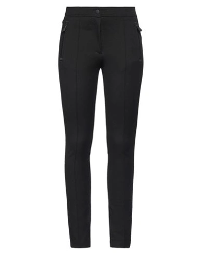 Shop Moncler Woman Pants Black Size 4 Polyamide, Viscose, Elastane