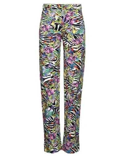 Just Cavalli Woman Jeans White Size 26 Cotton, Elastane In White
