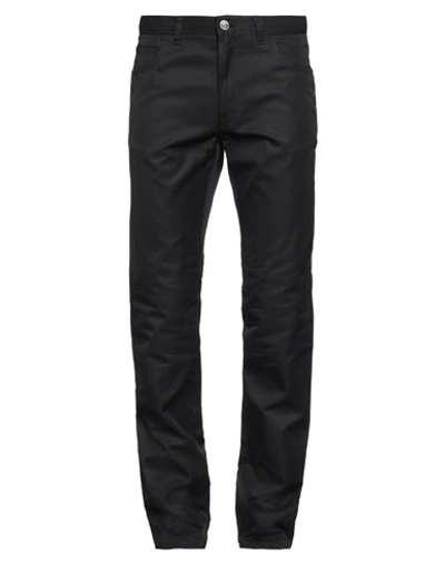 Shop Brioni Man Pants Black Size 40 Cotton