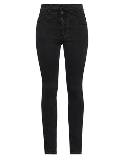 Shop Karl Lagerfeld Woman Jeans Black Size 30 Cotton, Elastane