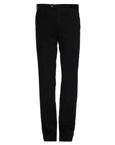 Shop Brioni Man Pants Black Size 42 Cotton