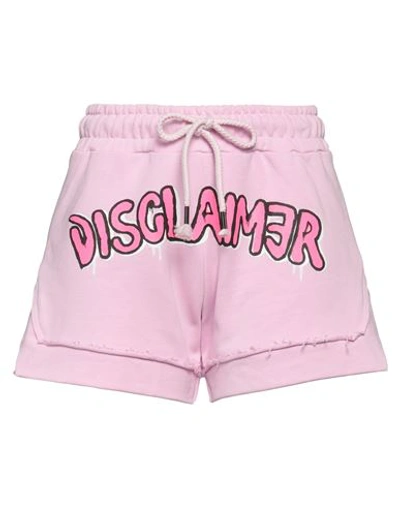 Shop Disclaimer Woman Shorts & Bermuda Shorts Pink Size S Cotton