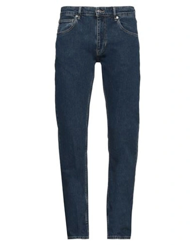 Shop Just Cavalli Man Jeans Blue Size 35 Cotton, Elastane