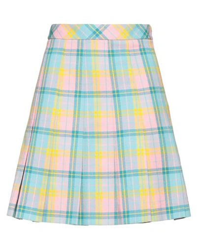 Shop Moschino Woman Mini Skirt Pink Size 12 Cotton
