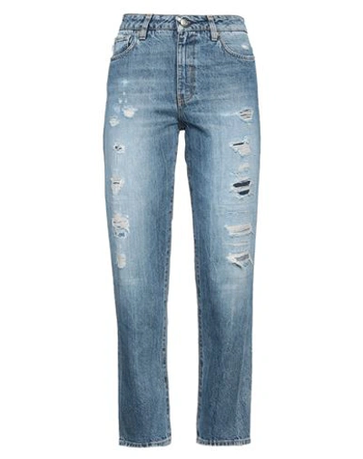 Shop 2w2m Woman Jeans Blue Size 27 Cotton, Hemp, Polyester