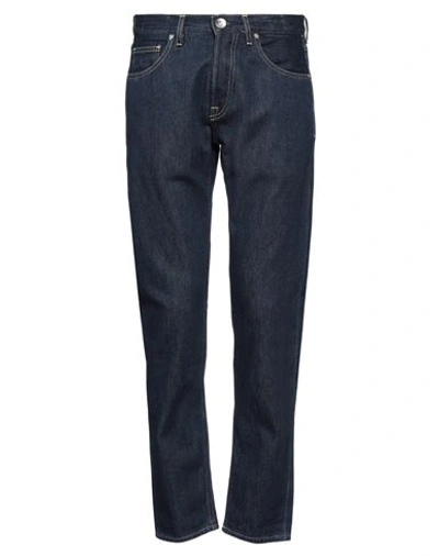Shop Eleventy Man Jeans Blue Size 32 Cotton