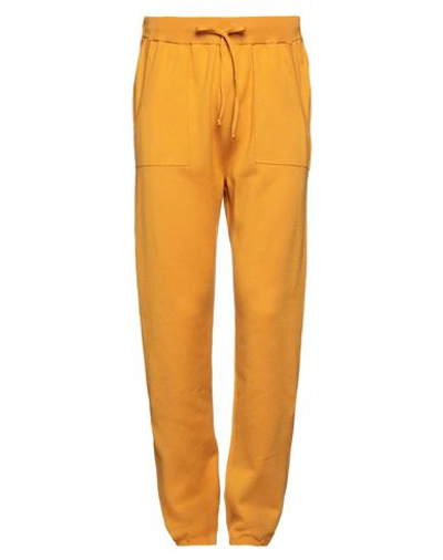 Shop L.b.m 1911 L. B.m. 1911 Man Pants Ocher Size L Cotton In Yellow