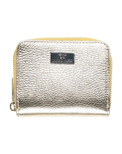 Shop Laura Di Maggio Woman Wallet Gold Size - Leather