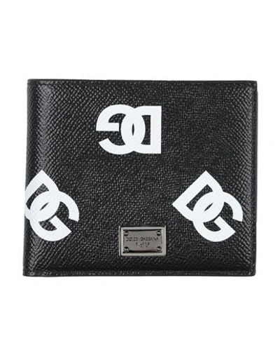 Shop Dolce & Gabbana Man Wallet Black Size - Leather