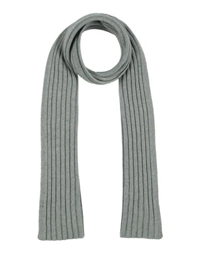 Shop Gran Sasso Man Scarf Sage Green Size - Virgin Wool, Viscose, Cashmere