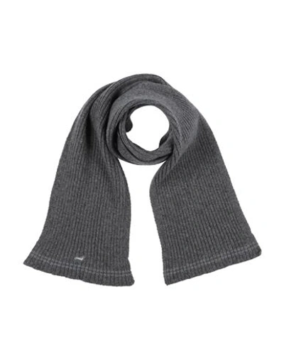 Shop Harmont & Blaine Man Scarf Grey Size - Wool