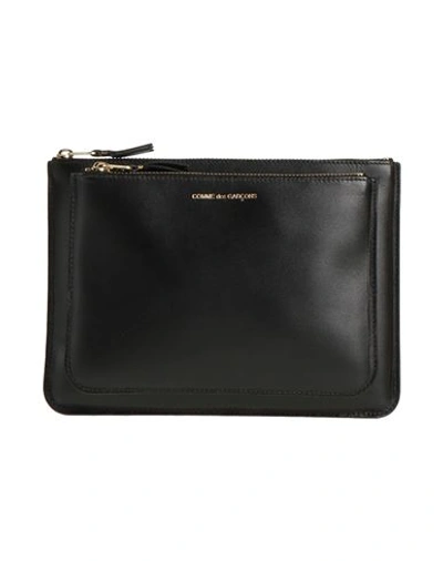 Shop Comme Des Garçons Woman Handbag Black Size - Bovine Leather