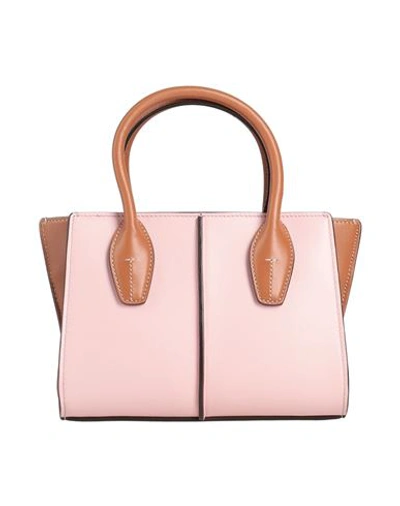 Shop Tod's Woman Handbag Light Pink Size - Calfskin