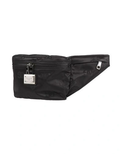 Shop Dolce & Gabbana Man Belt Bag Black Size - Polyamide, Nylon, Calfskin, Acrylic