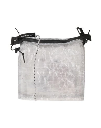 Shop And Wander Woman Cross-body Bag Light Grey Size - Polyester