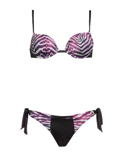 Shop Impronte Parah Woman Bikini Dark Purple Size 8 B Polyamide, Elastane