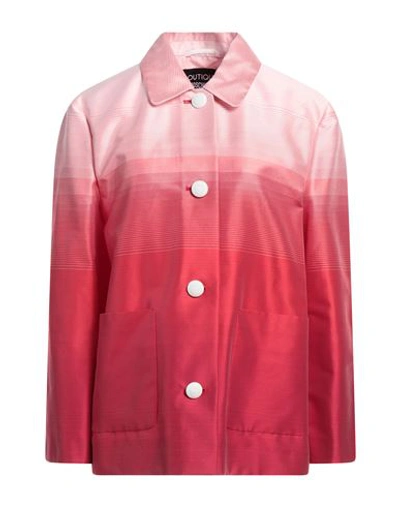 Shop Boutique Moschino Woman Blazer Red Size 14 Cotton, Polyamide
