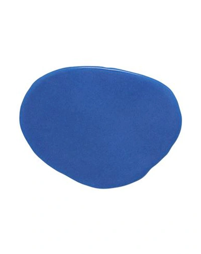 Shop Maison Margiela Woman Brooch Blue Size - Plastic, Steel