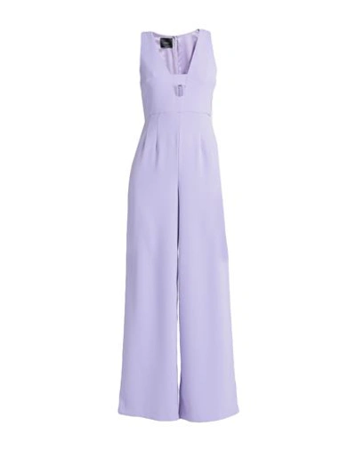 Shop Pinko Woman Jumpsuit Lilac Size 8 Polyester, Elastane In Purple