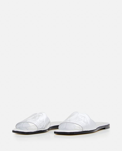 Alexander Mcqueen Sandali Seal In Silver