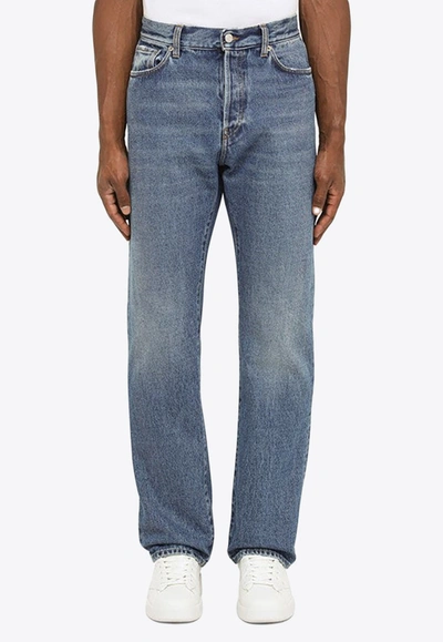 Shop Department 5 Bowl Straight-leg Jeans In Blue