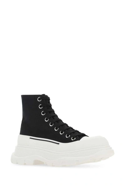 Shop Alexander Mcqueen Sneakers In Black