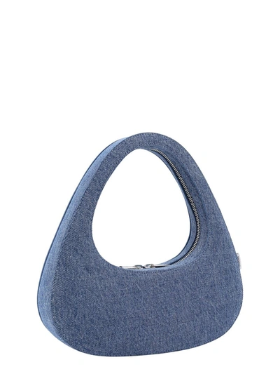 Shop Coperni Handbag In Blue
