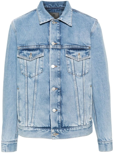 Shop Givenchy Jackets In Medium Blue