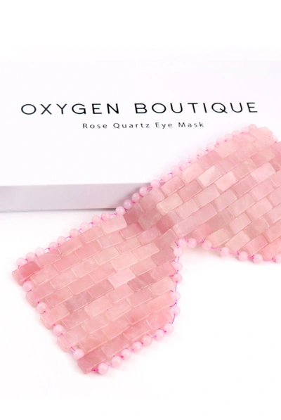 Oxygen Boutique Rose Quartz Eye Mask